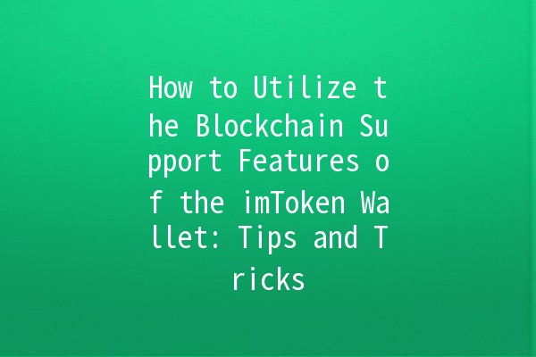 How to Utilize the Blockchain Support Features of the imToken Wallet: Tips and Tricks